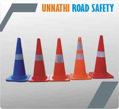 3.5 Kg traffic safety cone - 1 Nos
