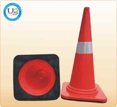 Road Safety Cone 3.5kg  - 4 Nos