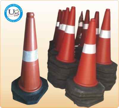 low Price Safety Cone 1.6Kg 4nos - 4 Nos